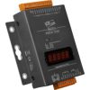 Programmable (7x RS-232 and 1x RS-485) Serial-to-Ethernet Device Server with LED Display (Metal Case)ICP DAS